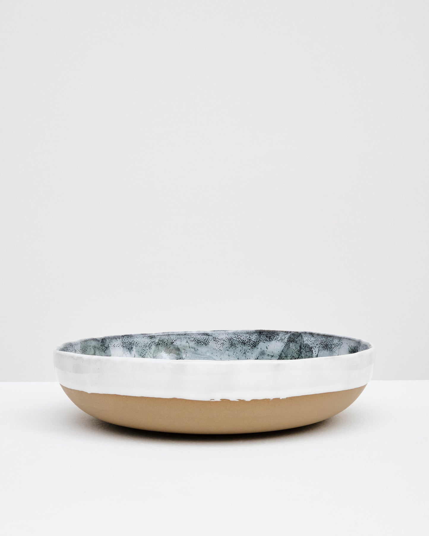 Extra large smooth serving bowl